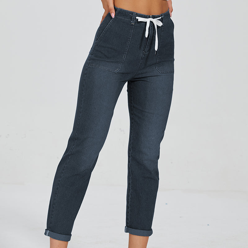 Casual Essential Drawstring Pants