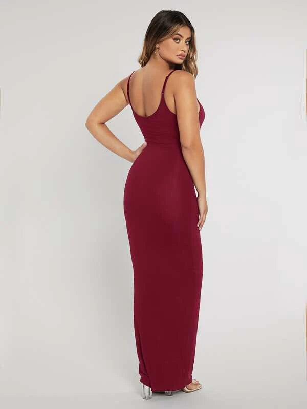 Barbie Solid Bodycon Cami Dress