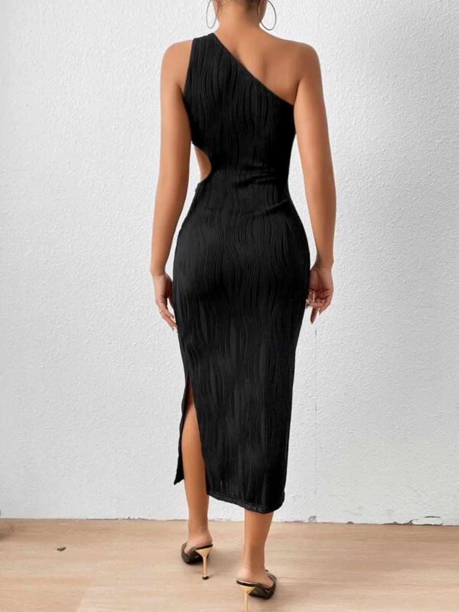 Barbie Split Straight Bodycon Dress