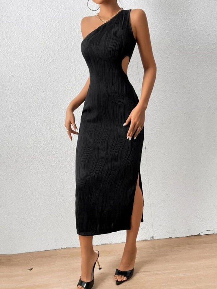 Barbie Split Straight Bodycon Dress