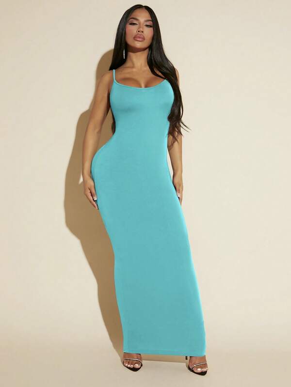 Barbie Solid Bodycon Cami Dress