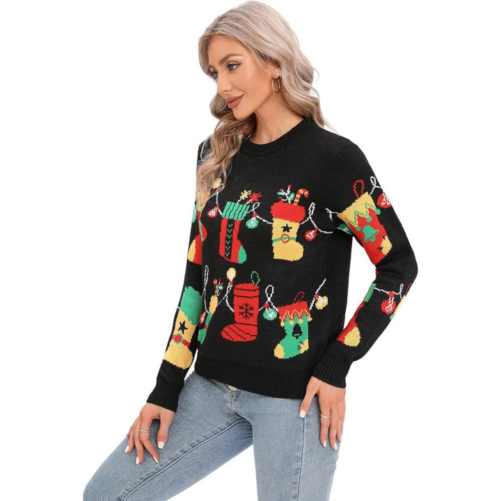 Knitted Sweater For Festive Holiday Parties