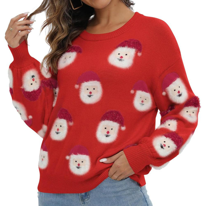 Festive Knitted Sweater For The Christmas Season