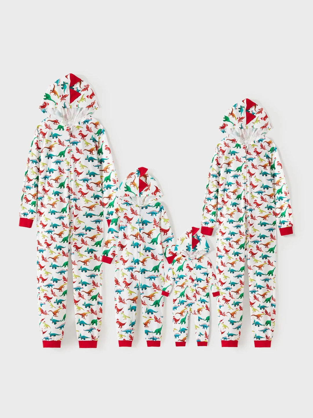 Christmas Family Jumpsuit Set With 3D Hooded Design