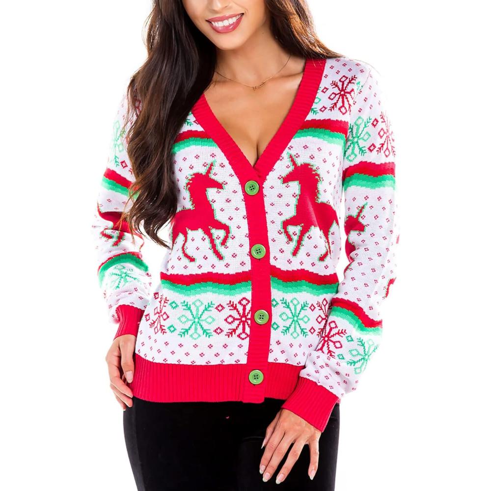 Christmas Sweaters With Whimsical Animal Patterns