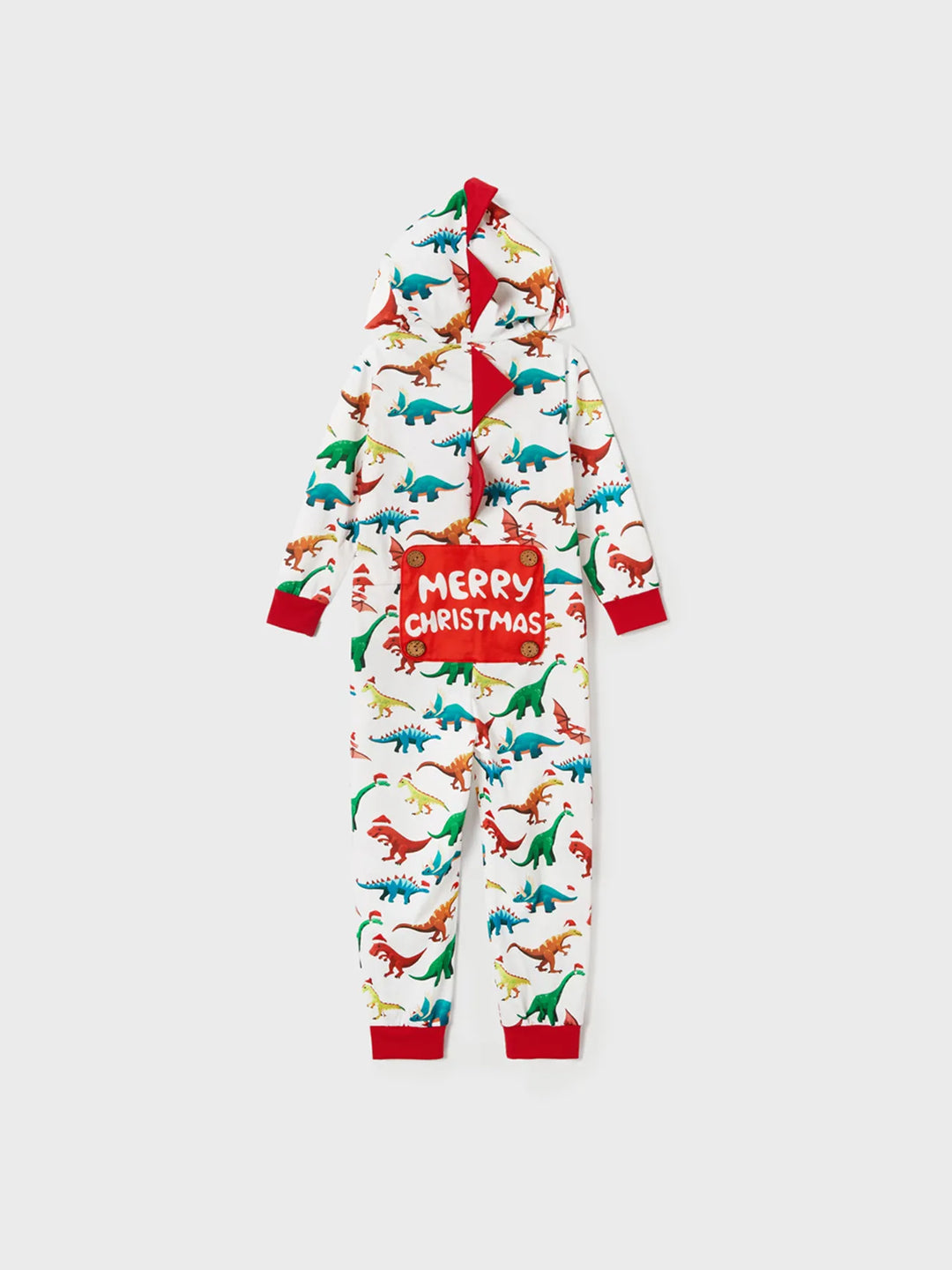 Christmas Family Jumpsuit Set With 3D Hooded Design