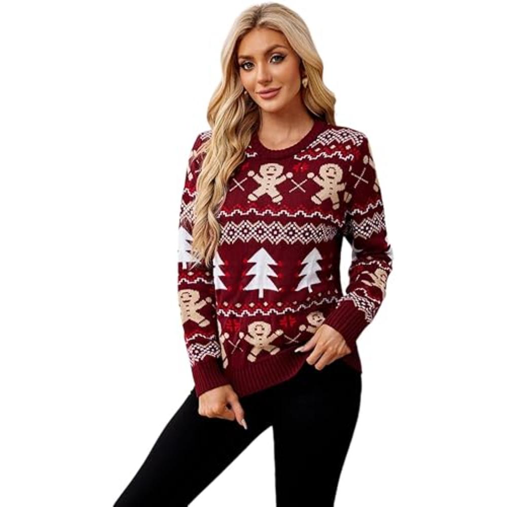 Knitted Sweater For Festive Holiday Parties