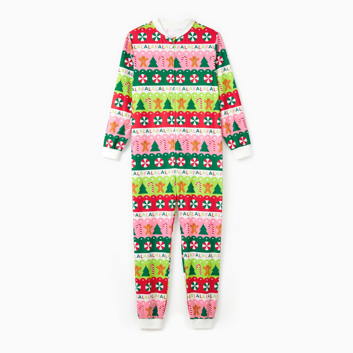 Festive Christmas Family Jumpsuit Set