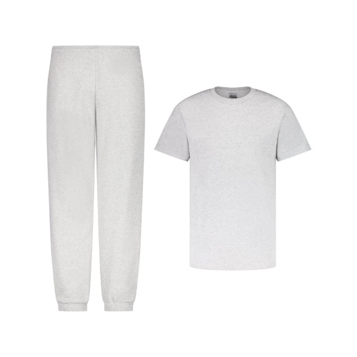 Classic Jogging Pants And Crewneck Set