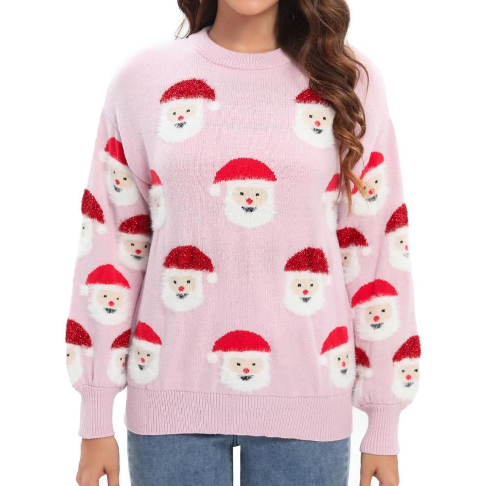 Festive Knitted Sweater For The Christmas Season