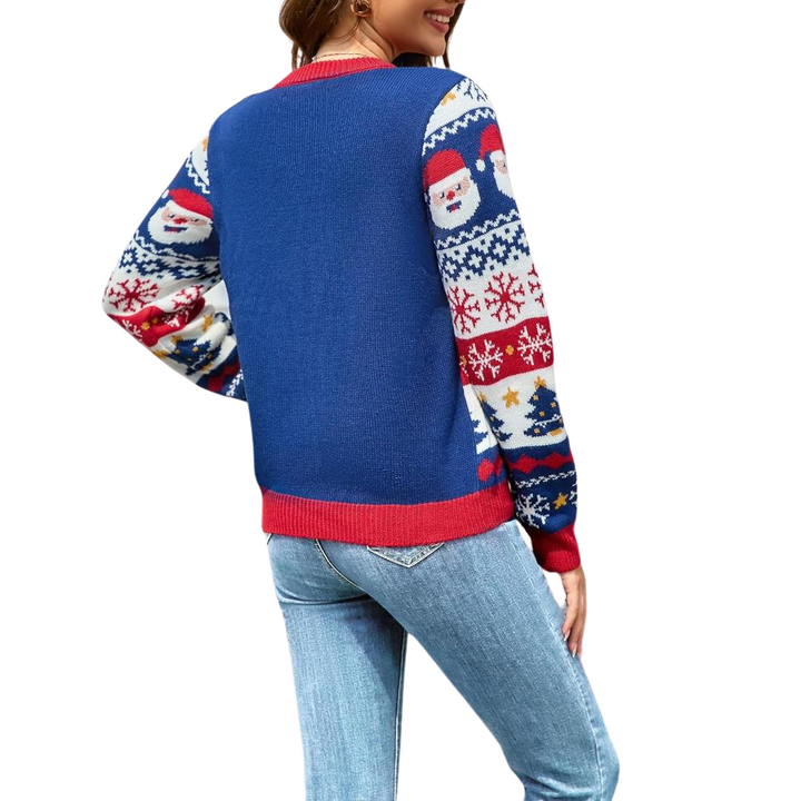 Timeless Button Down Christmas Cardigan With Festive Flair