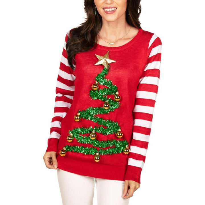 Charming Christmas Sweaters With Festive Decorations