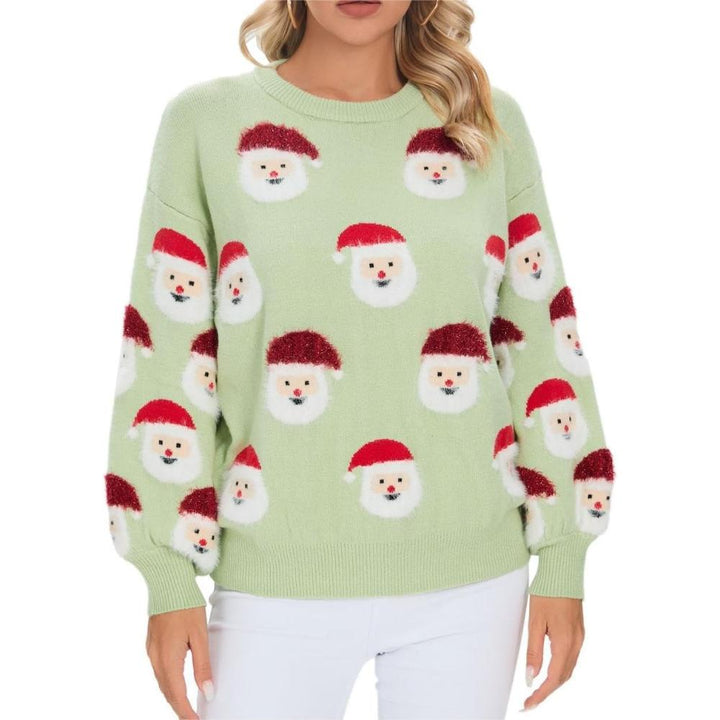 Festive Knitted Sweater For The Christmas Season