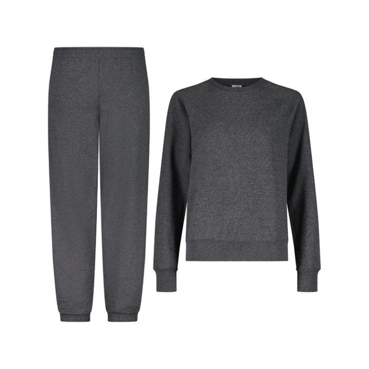 Classic Jogging Pants And Crewneck Set