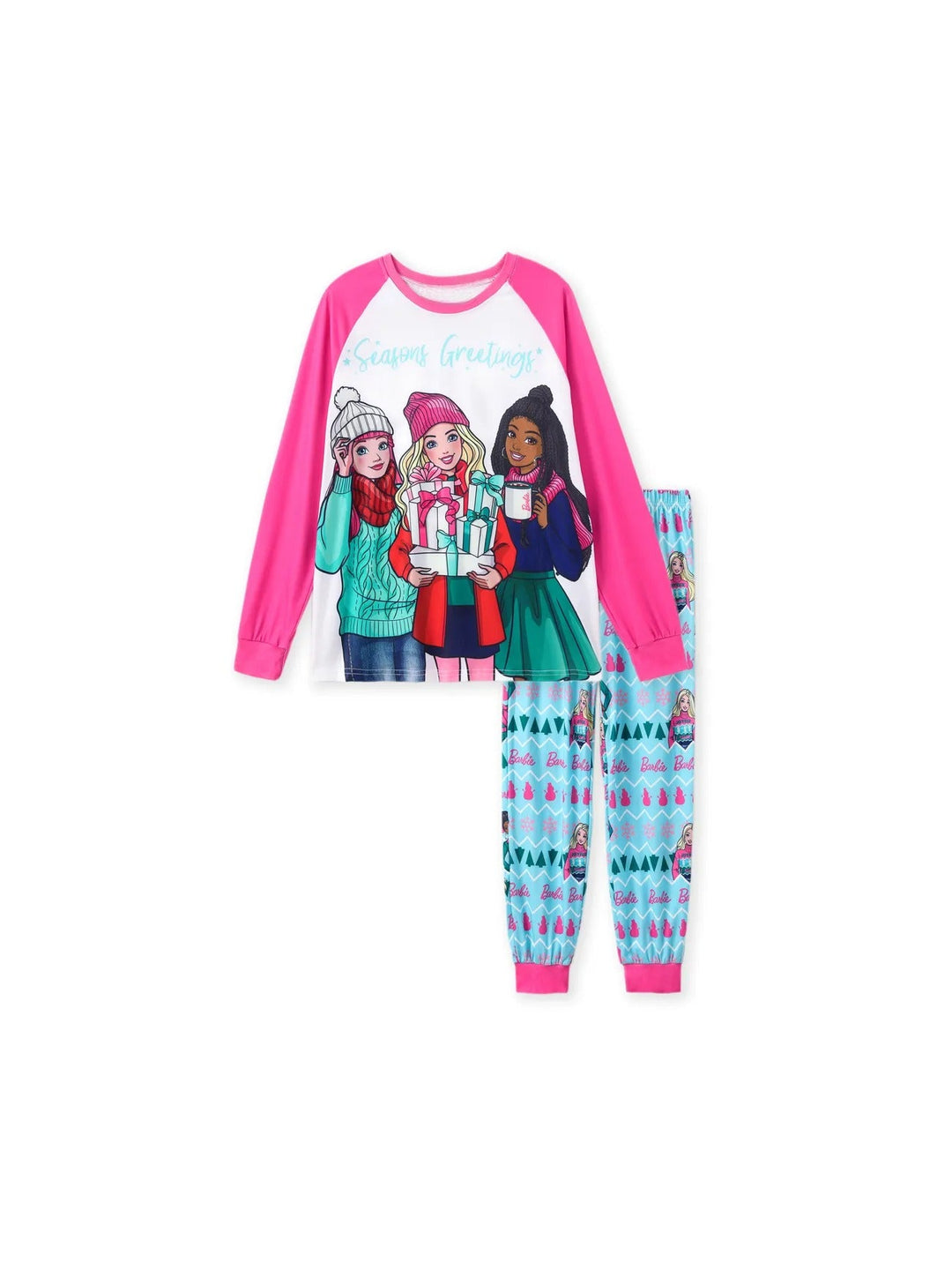 Barbie Christmas Mommy And Me Pajama Set