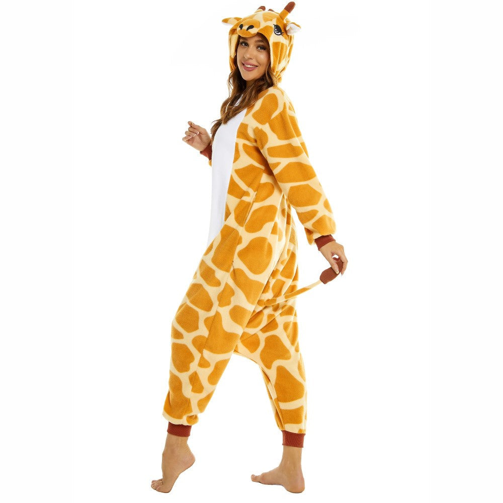 Giraffe Cosplay Family Jumpsuit Set