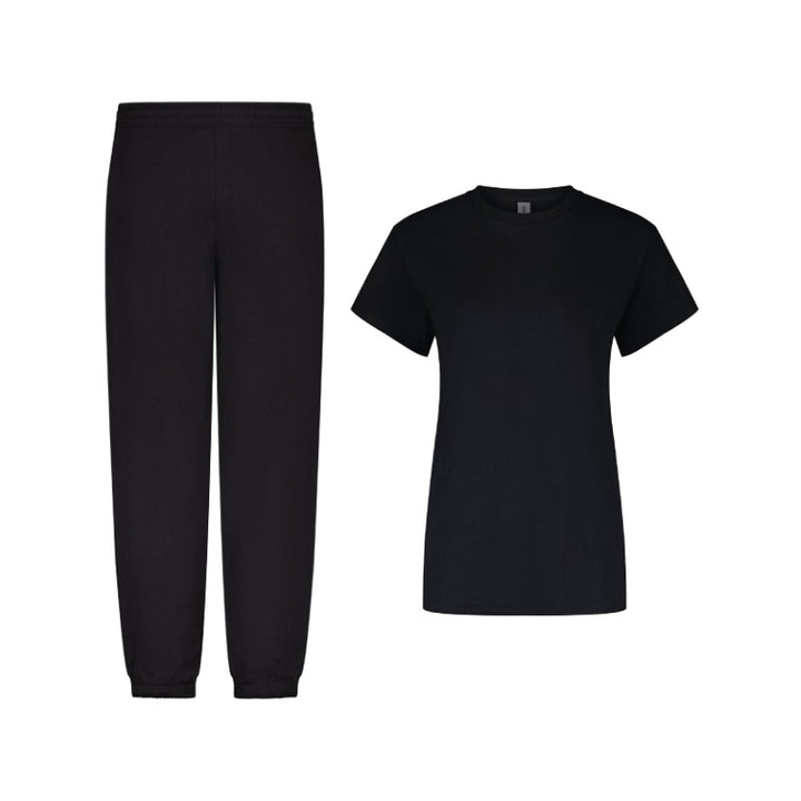 Classic Jogging Pants And Crewneck Set