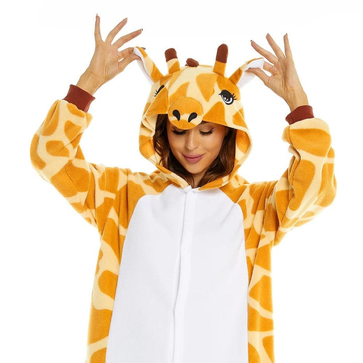 Giraffe Cosplay Family Jumpsuit Set