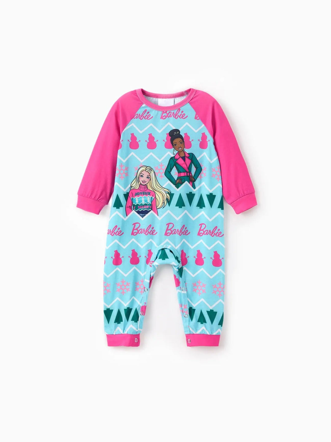 Barbie Christmas Mommy And Me Pajama Set