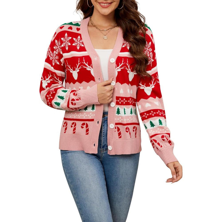 Holiday Season Button Down Cardigan