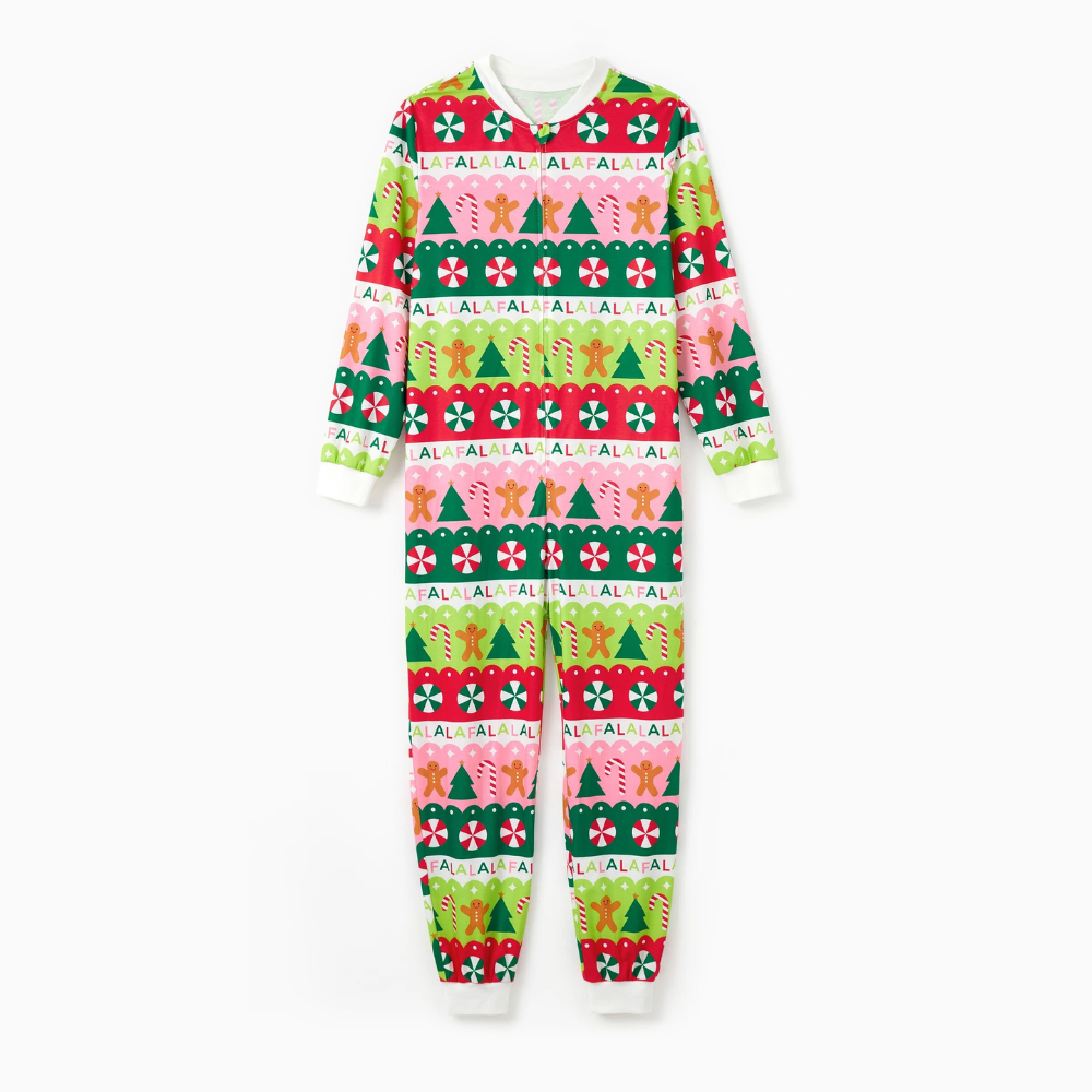 Festive Christmas Family Jumpsuit Set