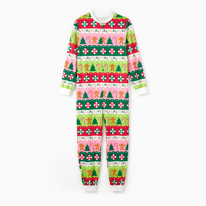 Festive Christmas Family Jumpsuit Set