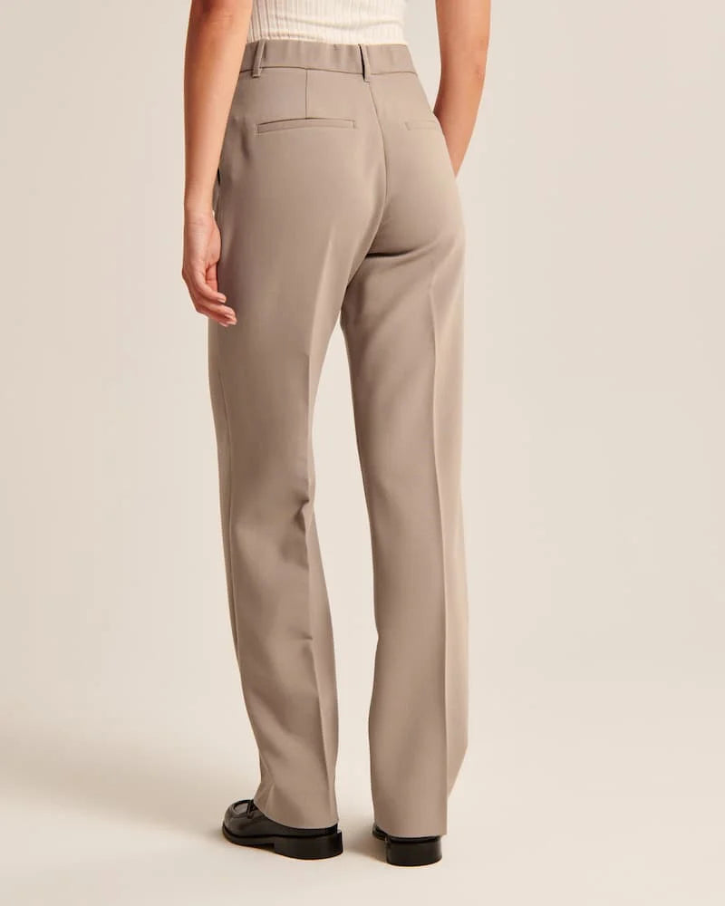 Tailored Relaxed Straight Pant