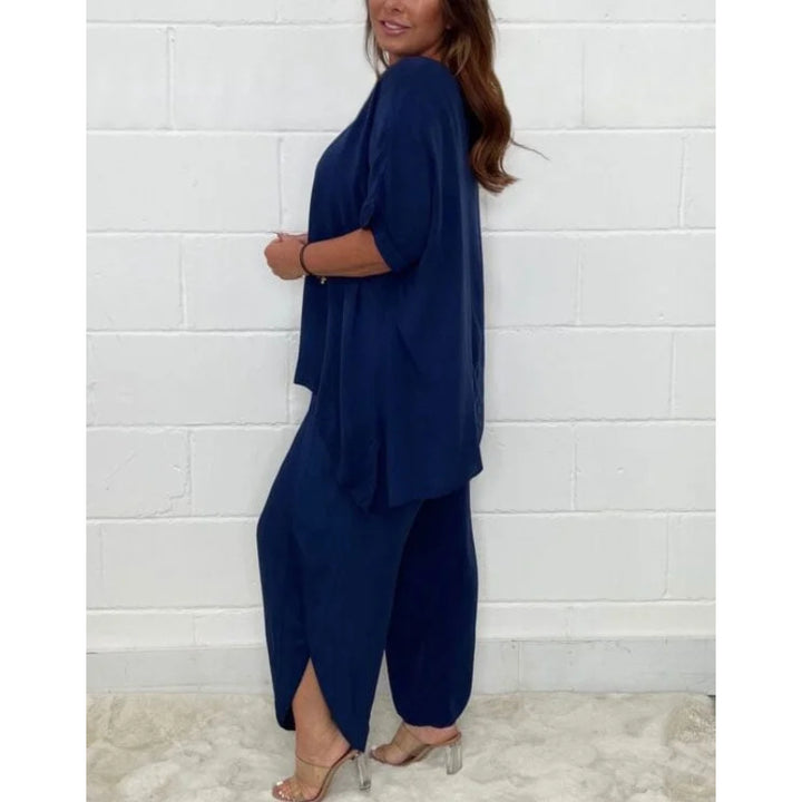 2 Piece Floaty Sleeved Trouser Set