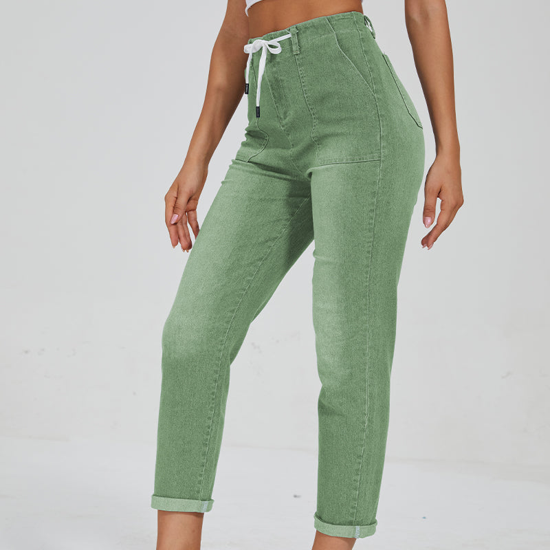 Casual Essential Drawstring Pants