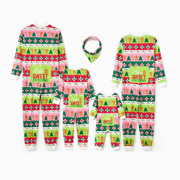 Festive Christmas Family Jumpsuit Set