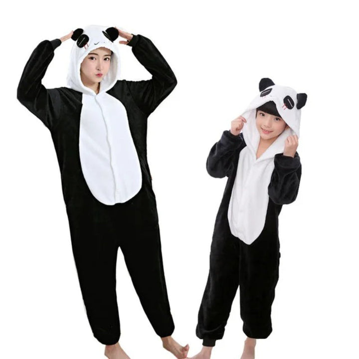 Cozy Animal Themed Christmas Family Jumpsuit Set