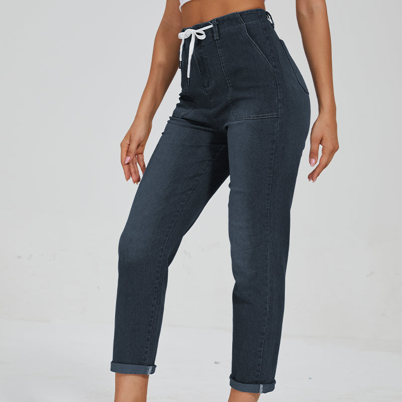 Casual Essential Drawstring Pants