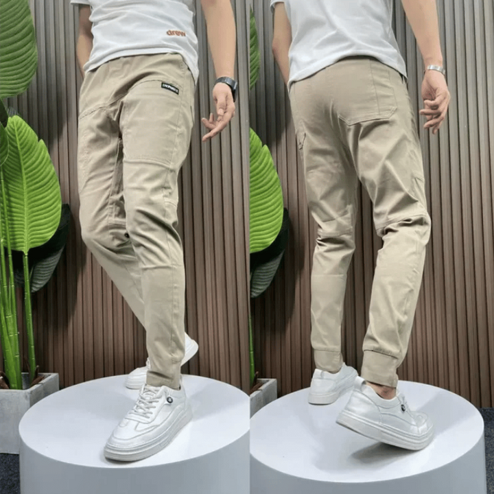 High Stretch Multi Pocket Skinny Cargo Pants