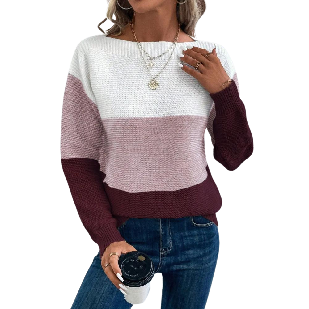 Casual Knit Pullover Sweater