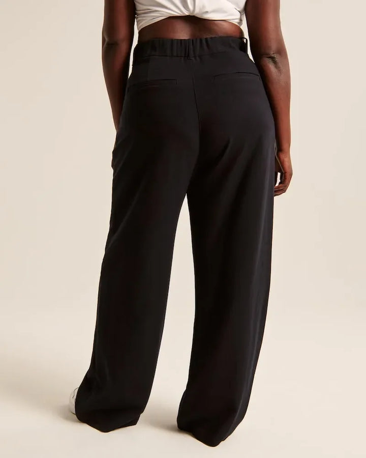 Tailored Relaxed Straight Pant