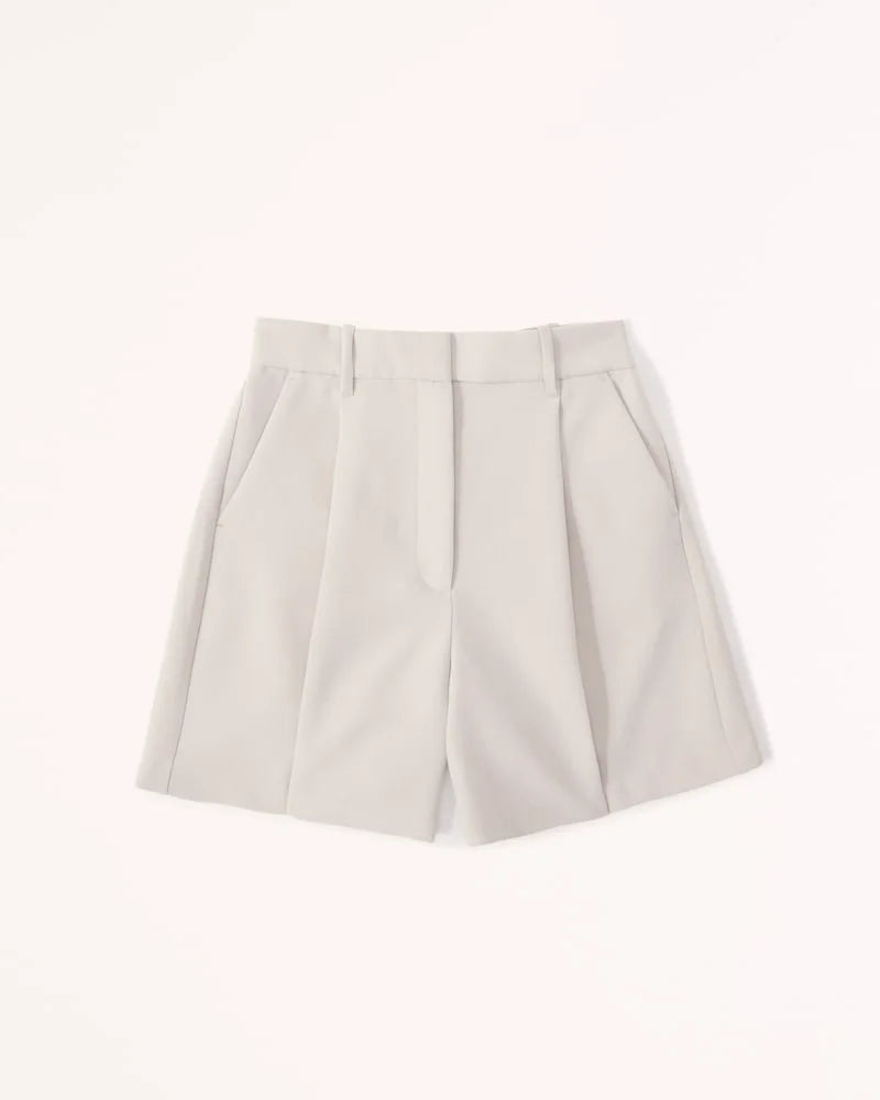 Ultra High Rise Tailored Shorts