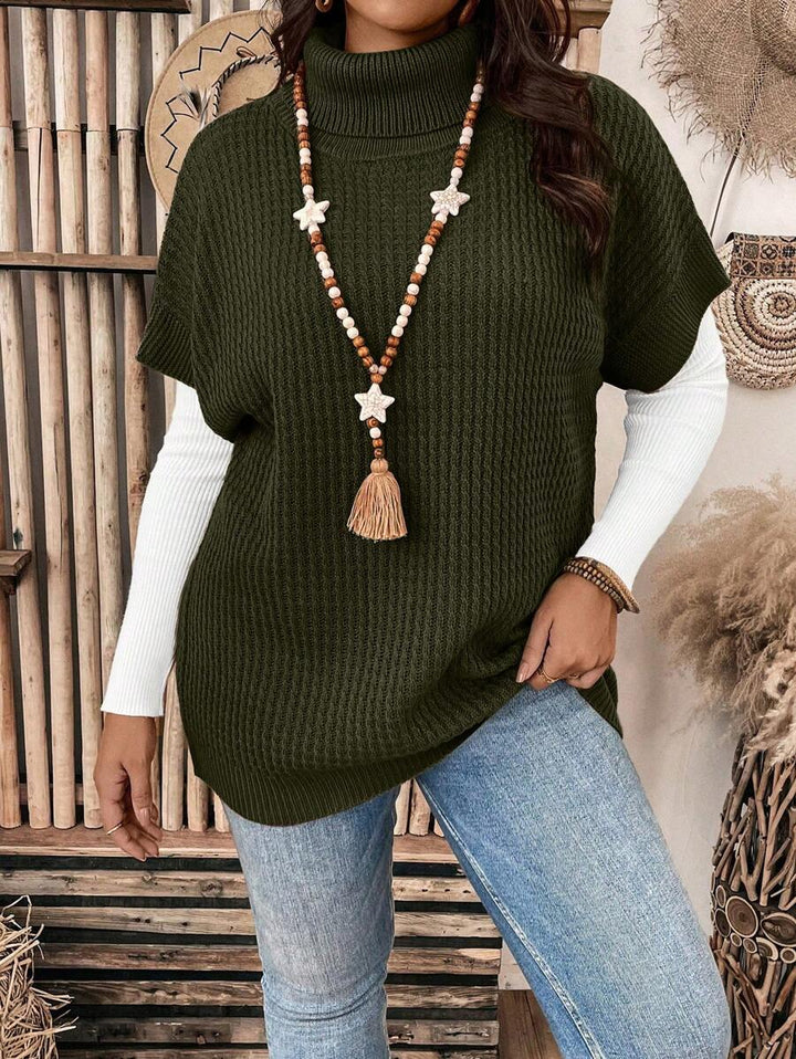 Batwing Sleeve Knit Top