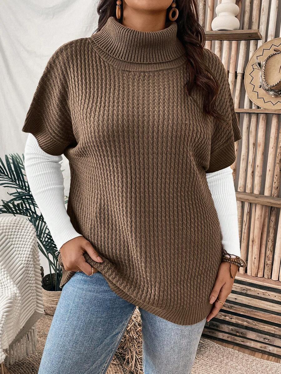 Batwing Sleeve Knit Top