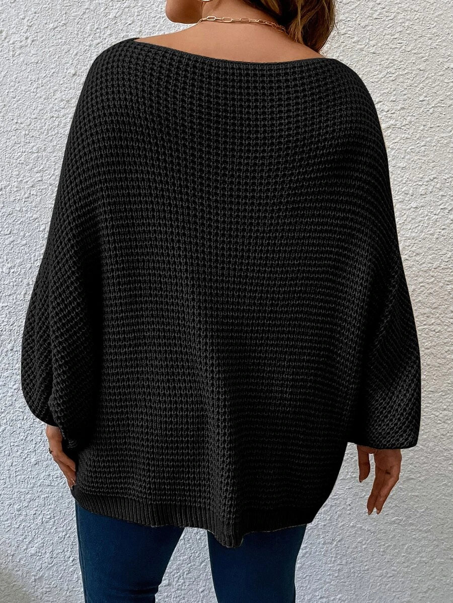Batwing Sleeve Sweater