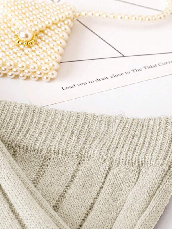 Bell Sleeve Sweater And Knit Pants Set