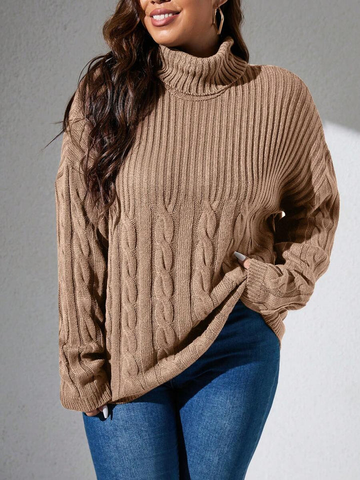 Cable Knit Pullovers Sweater