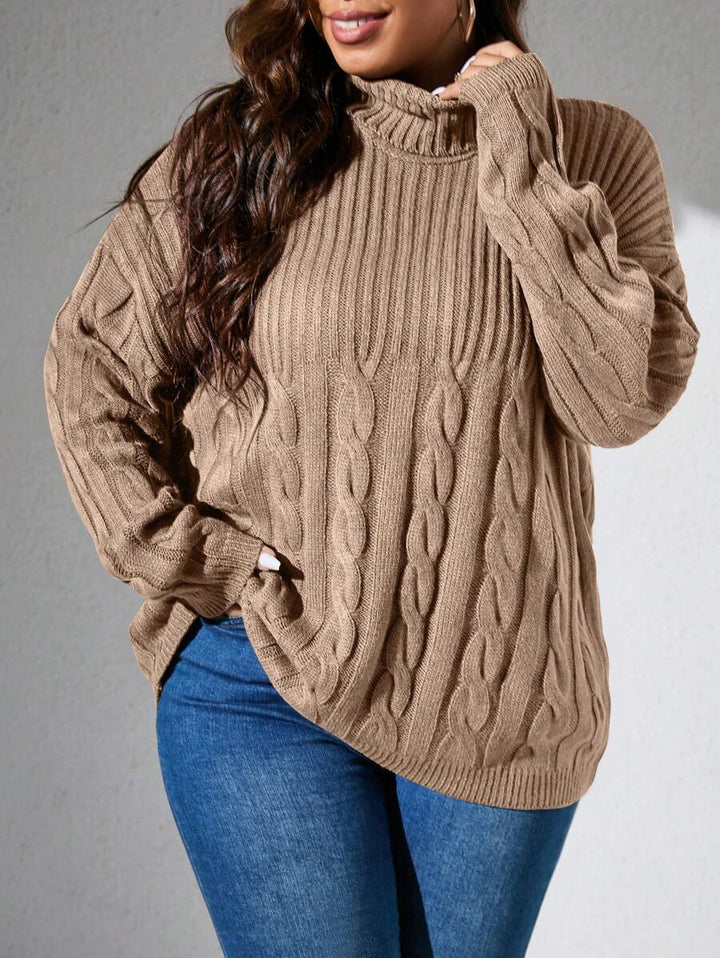 Cable Knit Pullovers Sweater