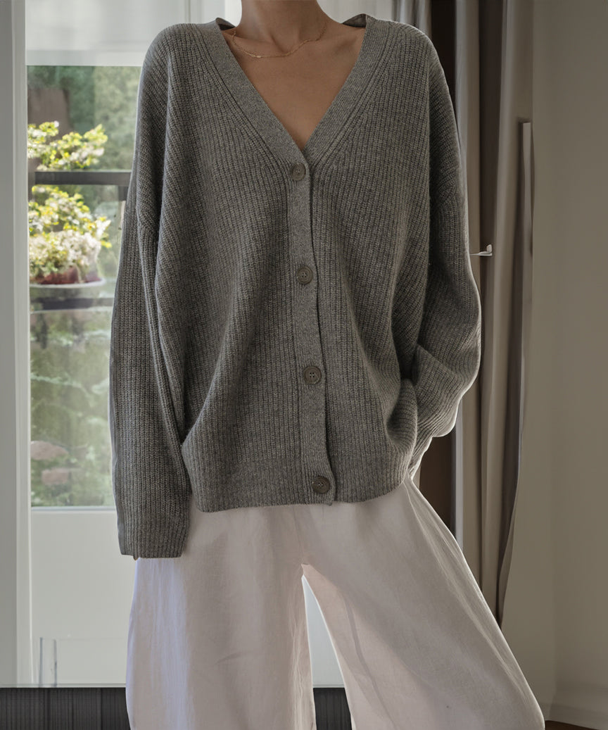 Cashmere Cocoon Cardigan