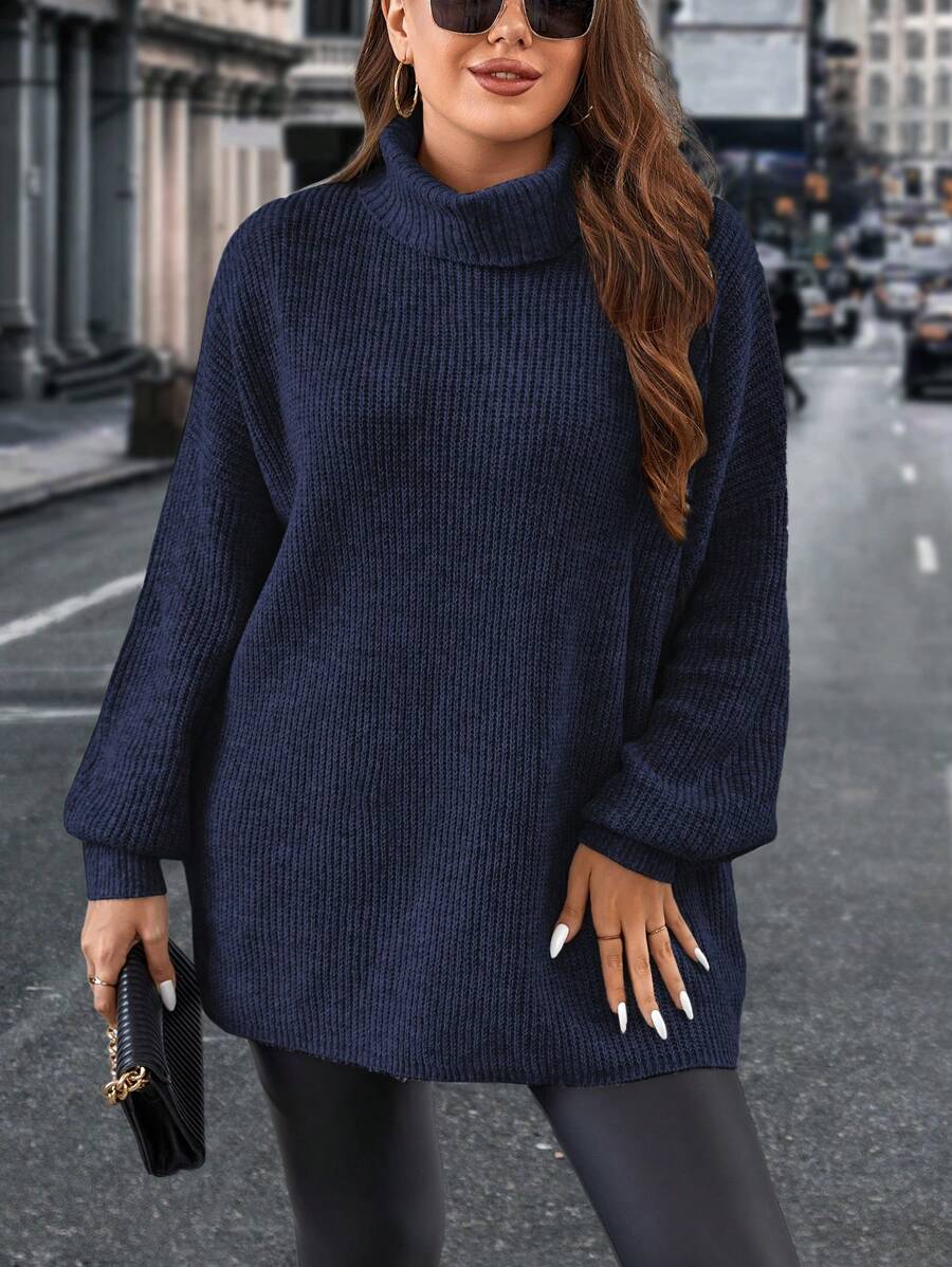 Casual Long Sleeve Oversized Sweater