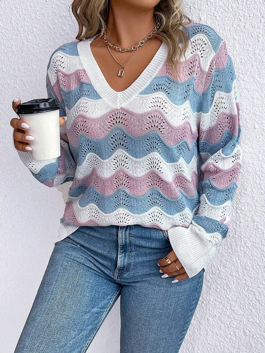 Chevron Pattern Sweater