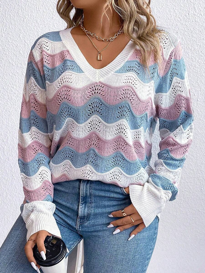 Chevron Pattern Sweater