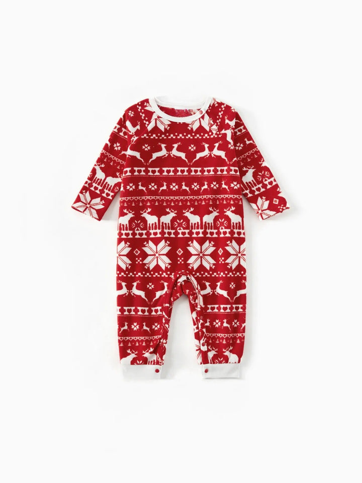 Christmas Printed Family Matching Pajama Set