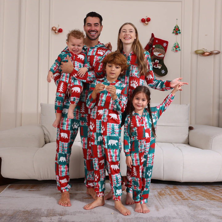 Christmas Festive Matching Family Jumpsuit Set