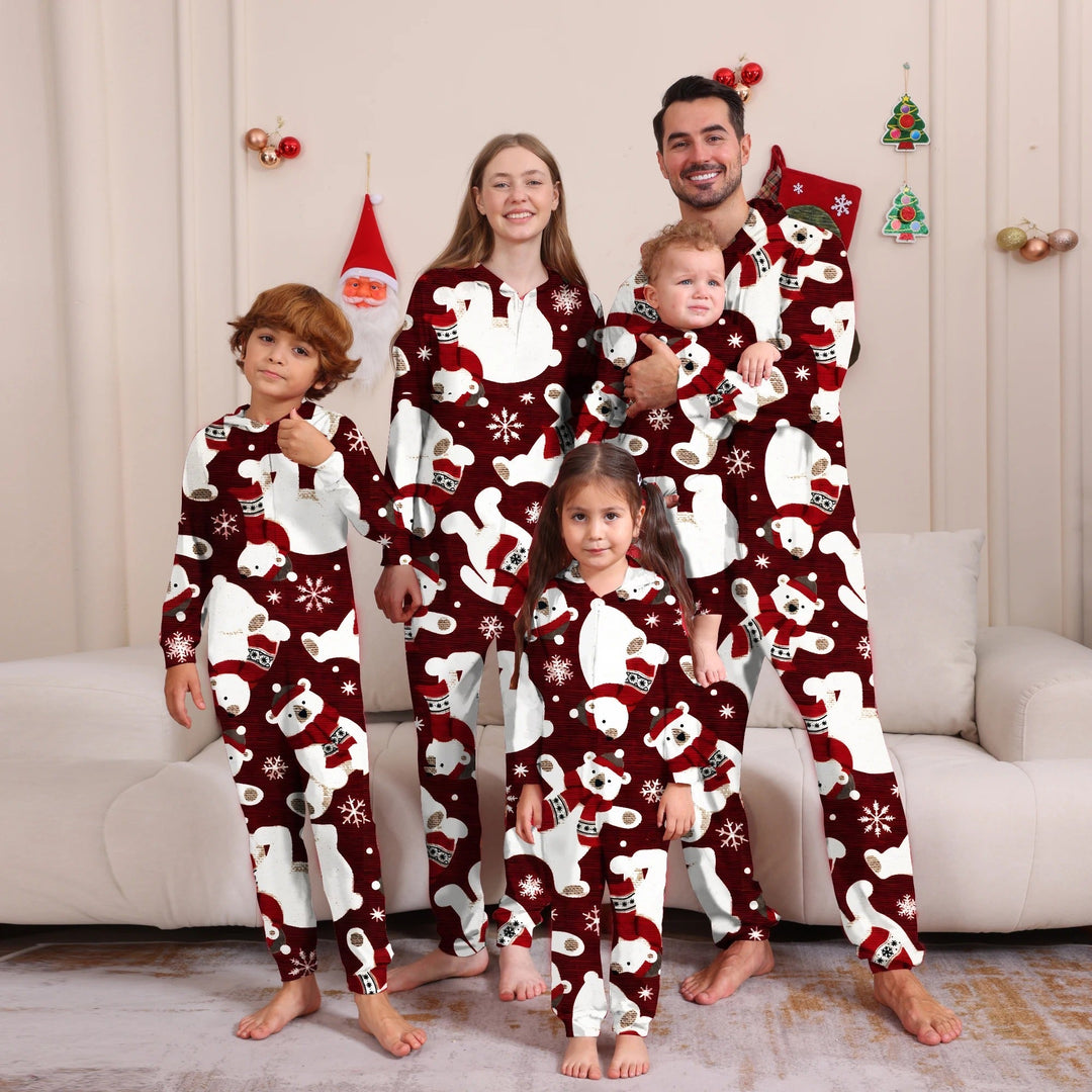 Christmas Festive Matching Family Jumpsuit Set