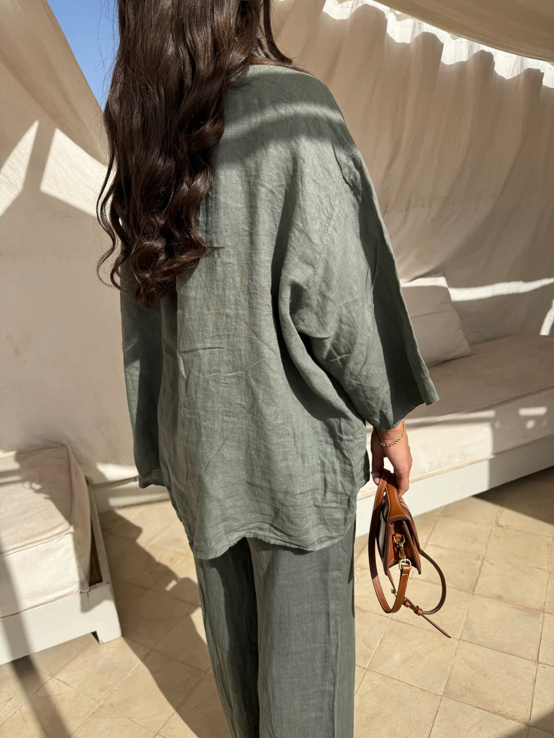 Comfy Two Piece Linen Set